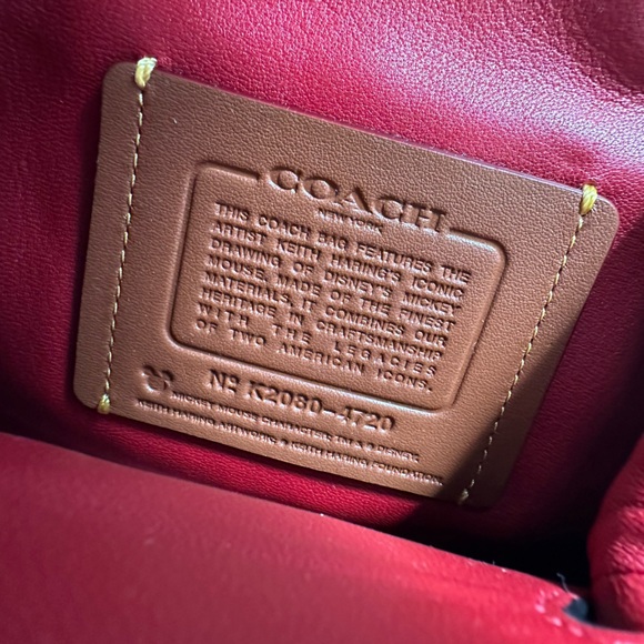 Coach Disney Keith Haring Mickey Mouse Bag - Picture 11 of 11